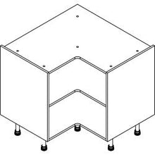 Load image into Gallery viewer, 720mm  Base Corner 950  Unit - Easy Flat Pack