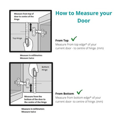 How do I measure my Kitchen Doors?