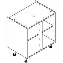 Load image into Gallery viewer, 800mm Double Door Base Unit - Easy Flat Pack