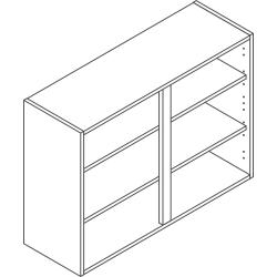 900mm Height x 1000mm Wide - Wall Cabinet - Easy Flat Pack