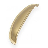 Windsor Shell Handle (Satin Brass)